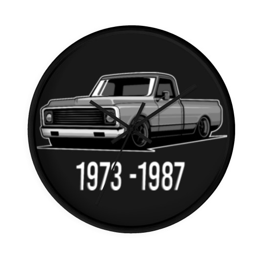 Discover squarebody 1973 -1987 vintage gift Wall Clocks