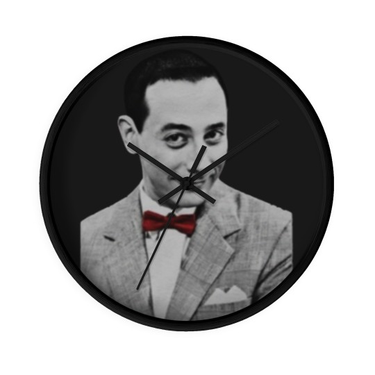 Discover Paul Reubens Pee Wee Herman Wall Clocks The Pee-wee Herman Show Movie Gift