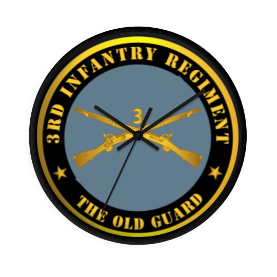 Discover 3rd Infantry Regiment The Old Guard w Inf Branch Wall Clocks