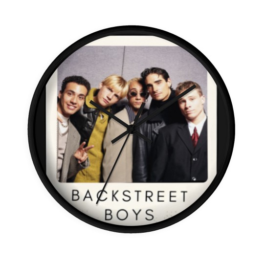 Discover Back Street Boys Polaroid Wall Clocks
