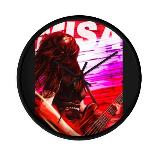 Discover MISA BAND-MAID LIVE BANGER - Bandmaid - Wall Clocks