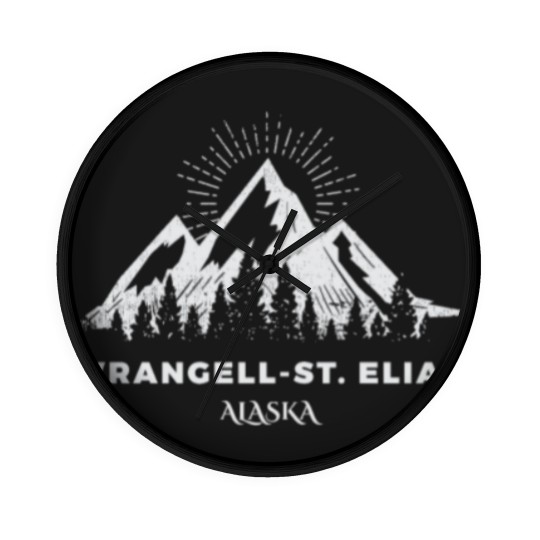 Discover Wrangell-St. Elias National Park Wall Clocks