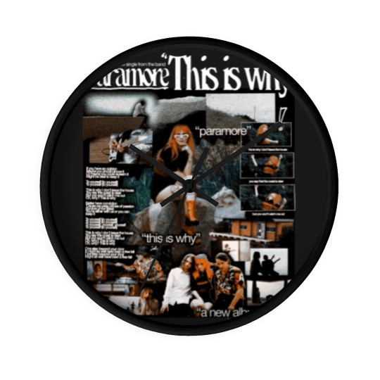 Discover This Is Why Wall Clocks, Paramore Riot Wall Clocks, 2023 Tour Paramore Wall Clocks, Music Tour 2023 Wall Clocks