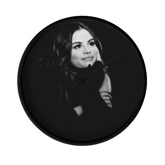 Discover Selena Gomez Aesthetic Wall Clocks Unisex