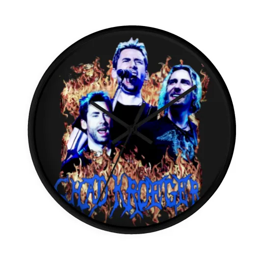 Discover Chad Kroeger Metal Merch, Chad Kroeger Bootleg Wall Clocks