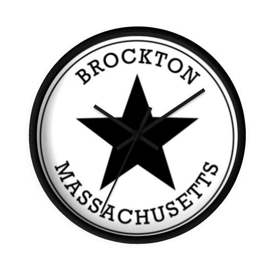 Discover Brockton Massachusetts T Wall Clocks