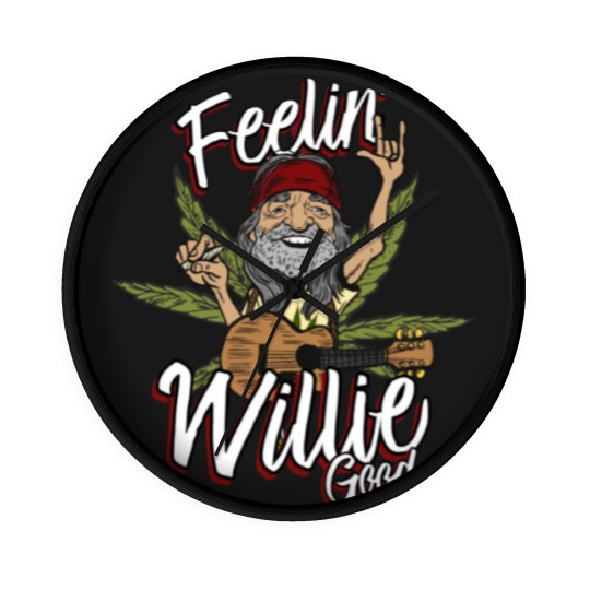 Discover Feelin' Willie Good Wall Clocks Gift For Fans Wall Clocks,