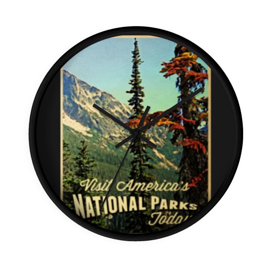 Discover America's National Parks Wall Clocks