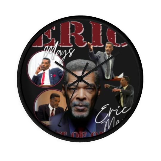 Discover Eric Mays Graphic Wall Clocks, Eric Mays For President Wall Clocks, 2024 President 2023