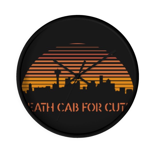 Discover Death Cab for cutie Wall Clocks