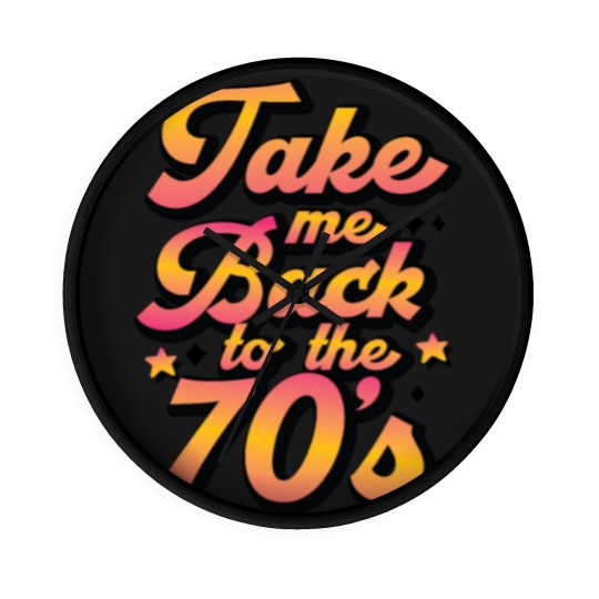 Discover Take me back to the 70 s Wall Clocks