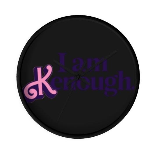 Discover I Am Kenough Wall Clocks, I Am Kenough Wall Clocks, I Am Kenough Wall Clocks, Tie Dye Ken Wall Clocks