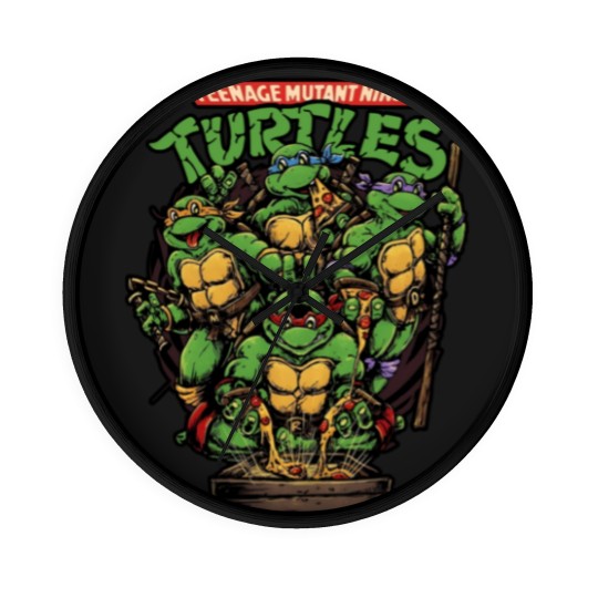 Discover Vintage Ninja Turtle Wall Clocks, Teenage Mutant Ninja