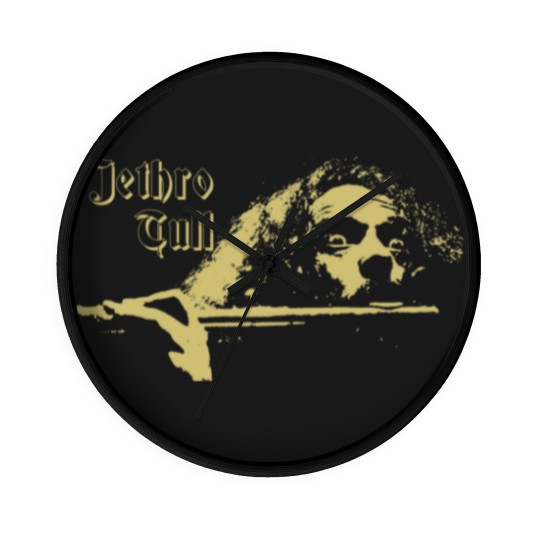 Discover Jethro Tull: The Eyes Of Ian Classic Wall Clocks