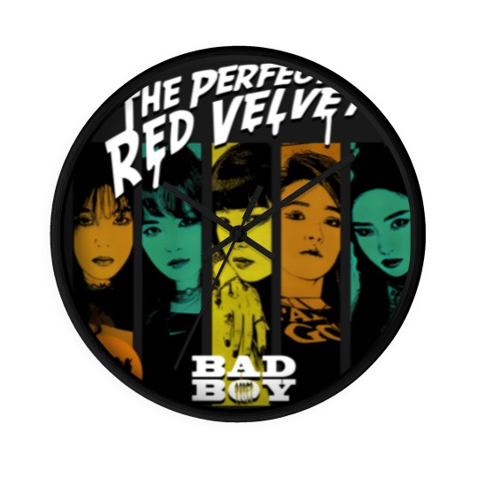 Discover RED VELVET Kpop Wall Clocks, Red Velvet Homage Wall Clocks,