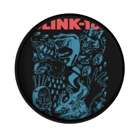 Discover Blink Vintage 182 Wall Clocks, World Tour Wall Clocks, Vintage Retro Wall Clocks, Blink Retro 182 Fans Lover Gift