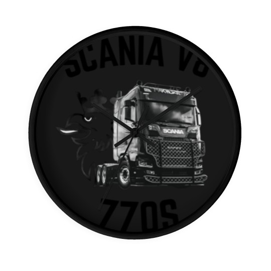 Discover Scania V8 - 770S Wall Clocks