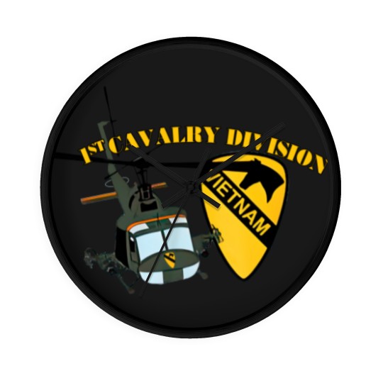 Discover 1st Cavalry Division - Vietnam - 1st Cavalry Division - Wall Clocks