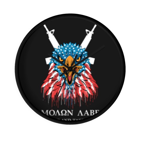 Discover Molon Labe, Come and take it - Molon Labe Come And Take - Wall Clocks