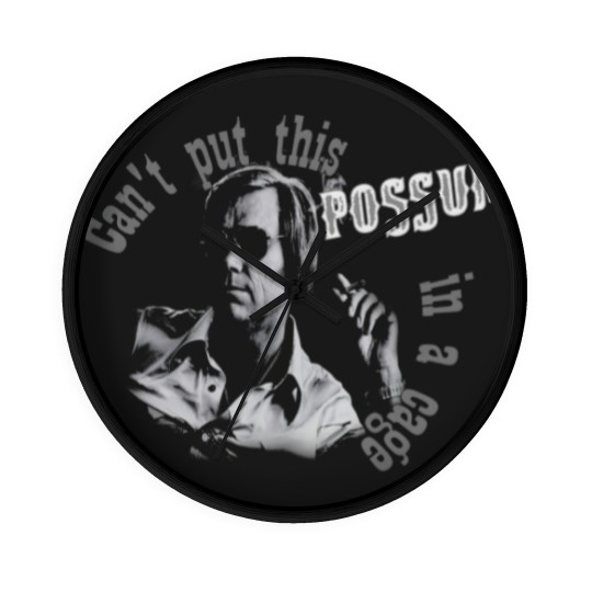 Discover George Jones Cant Put This Possum in a Cage Wall Clocks