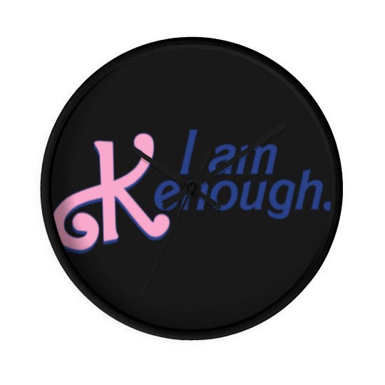 Discover i am kenough Wall Clocks, i am kenough Wall Clocks, I am kenough Wall Clocks, tie dye Ken Wall Clocks, Kenough Wall Clocks, barbi Wall Clocks, barbi movie, I am enough Wall Clocks