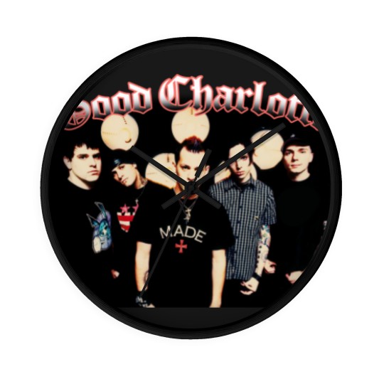 Discover Vintage Good Charlotte Rock Band Wall Clocks