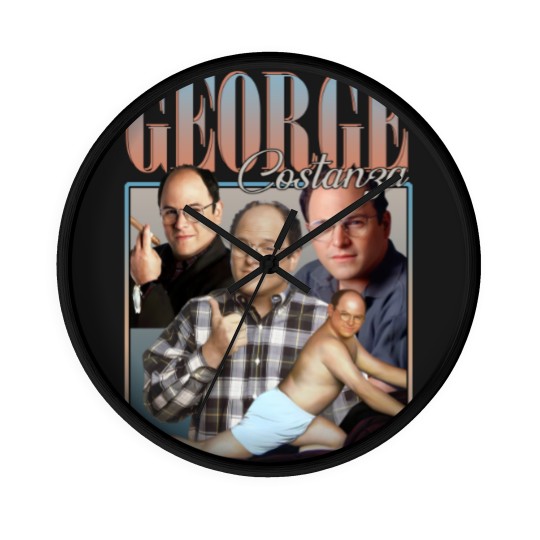 Discover RETRO GEORGE Costanza Wall Clocks, George Seinfield Wall Clocks, George Costanza Wall Clocks, George Costanza Homage Wall Clocks, Seinfeld Fan, Tv Seinfeld Sitcom