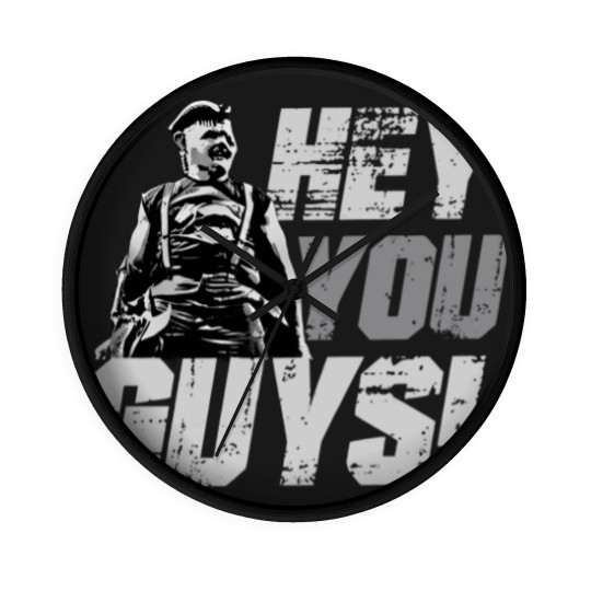 Discover Hey You Guys! The Goonies Sloth Funny Truffle Shuffle One Eyed Willy Classic Movies Parody Wall Clocks