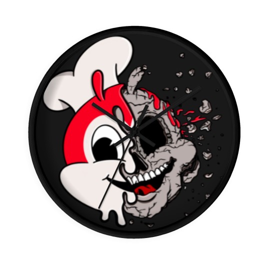 Discover JOLLIBEE ACID POPART REMIX FILIPINO GRAY Wall Clocks