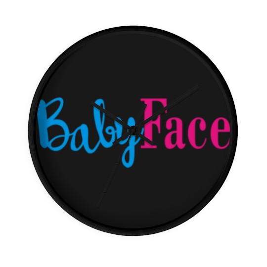 Discover baby face Wall Clocks