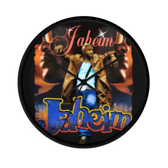 Discover JAHEIM FABULOUS Bella Canvas Wall Clocks