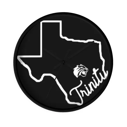Discover Trinity tigers Wall Clocks, Trinity college, woman Wall Clocks, men Wall Clocks,