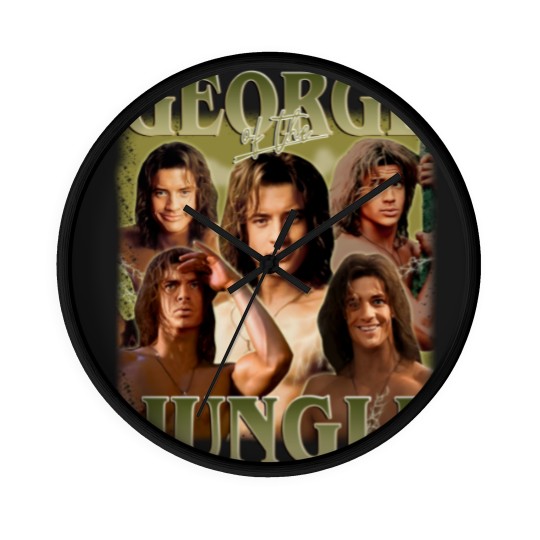 Discover George Of The Jungle Wall Clocks | Vintage George Of The Jungle Wall Clocks