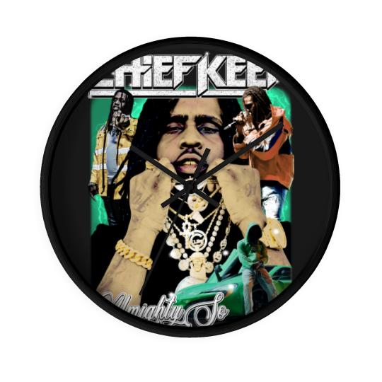 Discover Chief Keef Rap Wall Clocks, Vintage Rap Wall Clocks, Hip Hop Wall Clocks, Vintage Hip Hop Wall Clocks