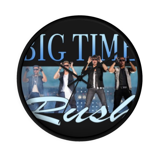 Discover Big Time Rush Retro Vintage Wall Clocks, Big Time Rush Wall Clocks