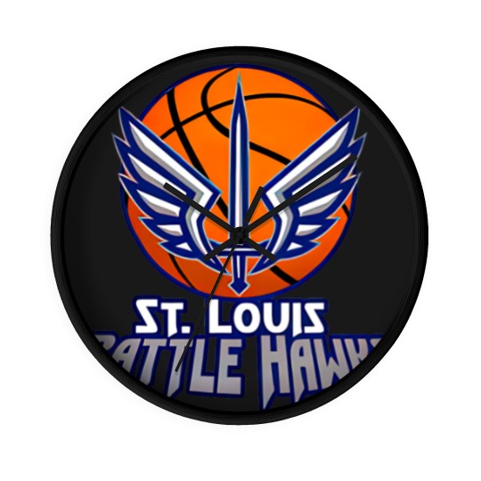 Discover Battle Hawks St Louis - St Louis Battle Hawks - Wall Clocks
