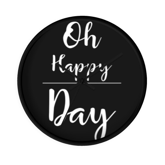 Discover Oh Happy Day Wall Clocks