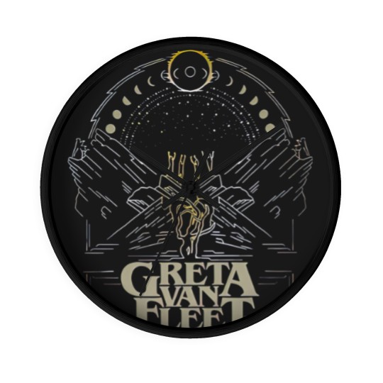 Discover Greta Van Fleet, Greta Van Fleet Wall Clocks, Greta Van Fleet Merch, Greta Van Fleet