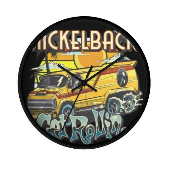 Discover Vintage Nickleback Band Wall Clocks, Nickelback Wall Clocks