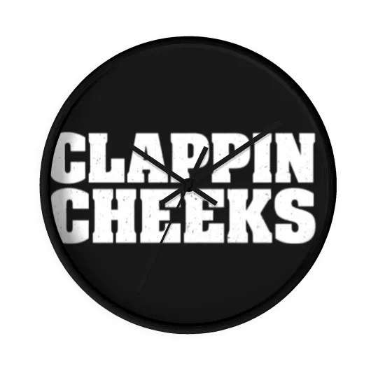 Discover CLAPPIN CHEEKS Wall Clocks