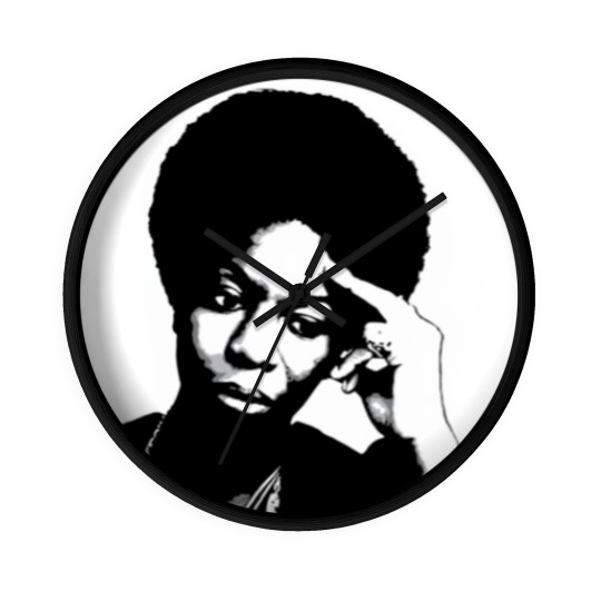 Discover nina simone  Essential Wall Clocks Classic Wall Clocks