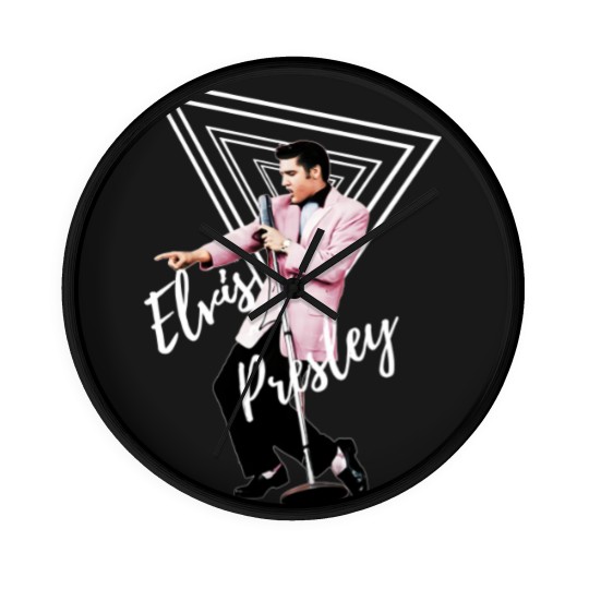 Discover Elvis Wall Clocks, Elvis Presley, King Of Rock N Roll Graphic Wall Clocks, Elvis Dance Wall Clocks
