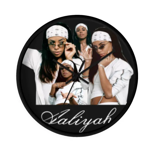 Discover Aaliyah Tribute Wall Clocks