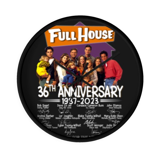 Discover Full House Wall Clocks, Thank You Wall Clocks, Jesse And The Rippers Wall Clocks