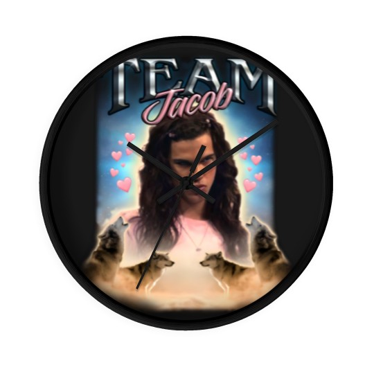 Discover Team Jacob Cursed Fan Collage | Active Wall Clocks
