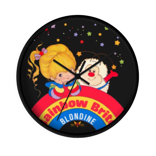 Discover Vintage Blondine Rainbow Brite Wall Clocks