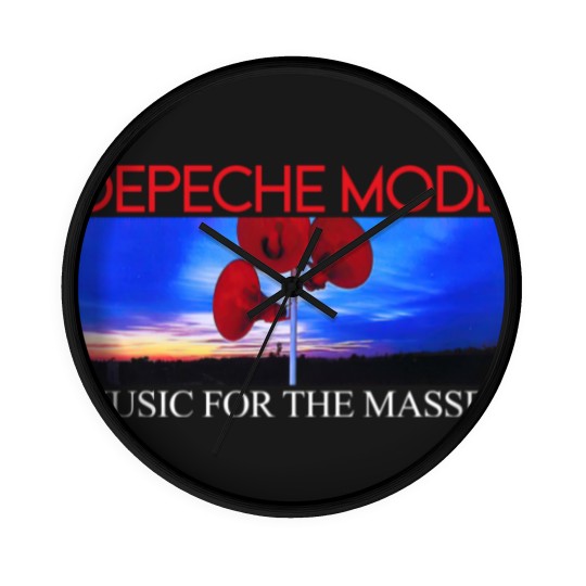 Discover Depeche Mode "Music for the Masses" Wall Clocks