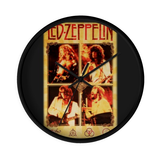 Discover Unisex AOP Cut & Sew Wall Clocks, LE.D ZE.PP.ELIN
