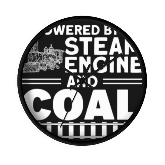 Discover Train Ride Steam Train Locomotive Wall Clocks