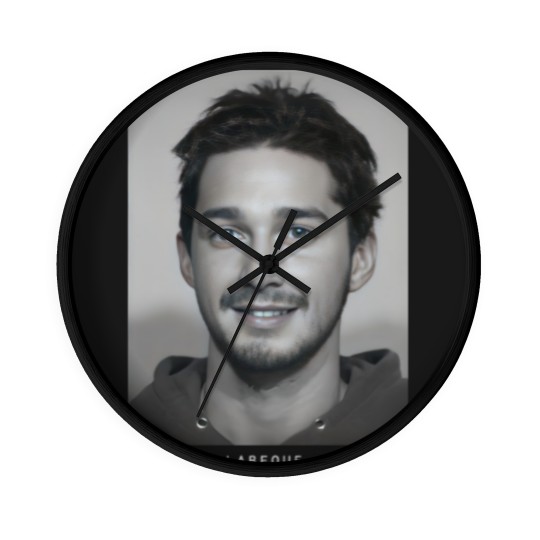 Discover Shia LaBeouf, 2007 Mugshot Wall Clocks